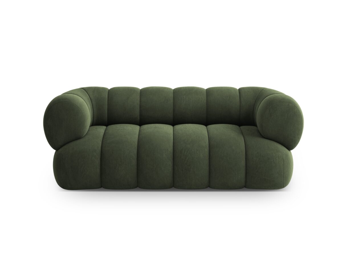 Sofa Koge 2-Sitzer aus Samt, grün