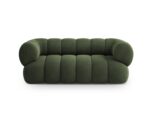 Sofa Koge 2-Sitzer aus Samt, grün