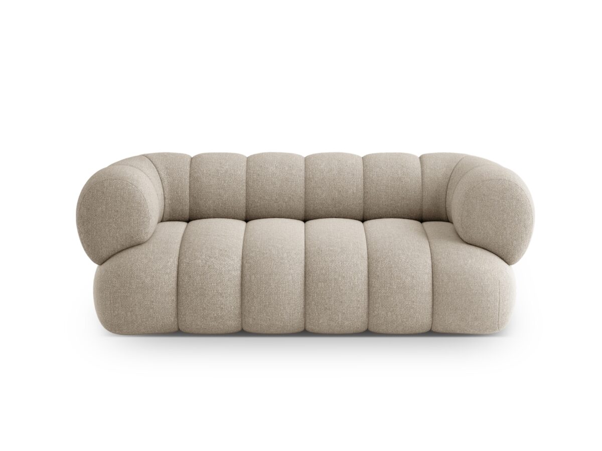 Sofa Koge 2-Sitzer aus Chenille, beige