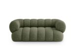 Sofa Koge 2-Sitzer aus Chenille, grün