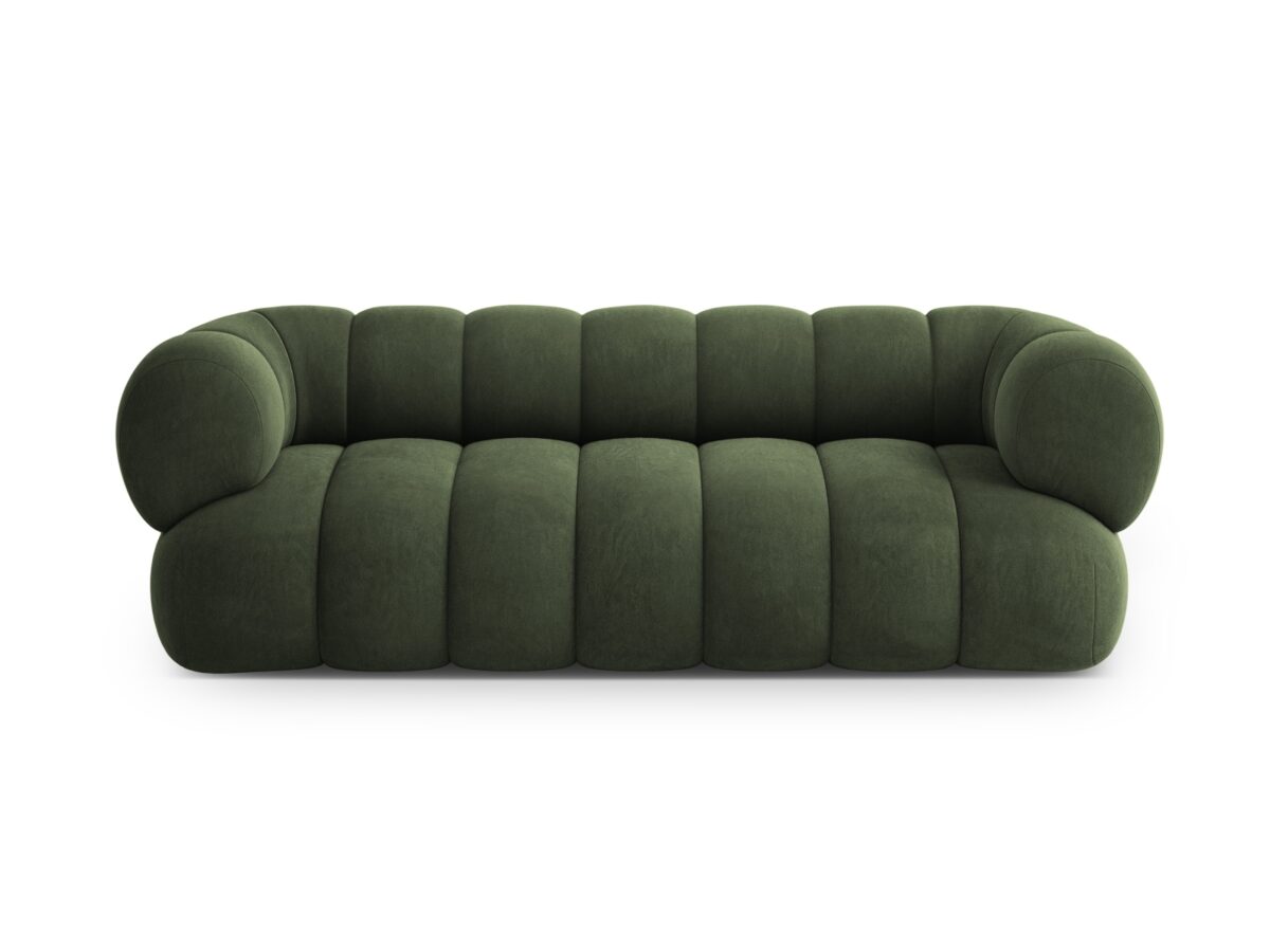 Sofa Koge 3-Sitzer aus Samt, grün