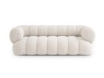 Sofa Koge 3-Sitzer aus Chenille, hellbeige