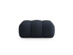 Polsterhocker Koge 1-Sitzer aus Chenille, marineblau